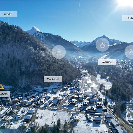 Roof Top Moutain View Direct Access Morzine Avoriaz مورْيو المظهر الخارجي الصورة